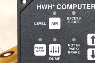 USED HWH COMPUTERIZED LEVELING TOUCH PAD AP22703 RV/MOTORHOME PARTS FOR SALE