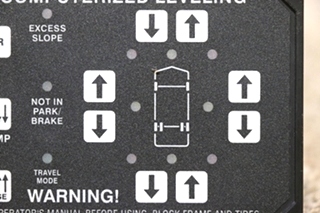 USED HWH COMPUTERIZED LEVELING TOUCH PAD AP22703 RV/MOTORHOME PARTS FOR SALE