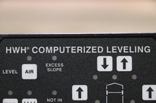 USED HWH COMPUTERIZED LEVELING TOUCH PAD AP22703 RV/MOTORHOME PARTS FOR SALE