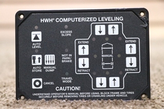 USED RV AP39650 HWH COMPUTERIZED LEVELING TOUCH PAD FOR SALE