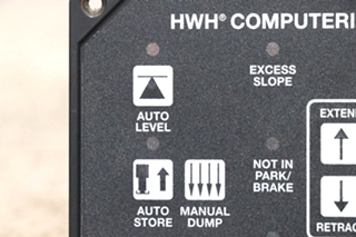 USED RV AP39650 HWH COMPUTERIZED LEVELING TOUCH PAD FOR SALE