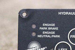 USED MOTORHOME POWER GEAR 500535 HYDRAULIC LEVELERS TOUCH PAD FOR SALE