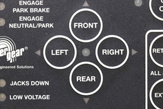 USED RV/MOTORHOME POWER GEAR HYDRAULIC LEVELERS TOUCH PAD 500535 FOR SALE