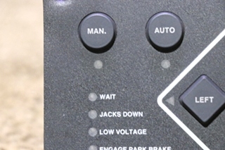 USED 10537D LCI ELECTRONIC LEVELING TOUCH PAD RV PARTS FOR SALE