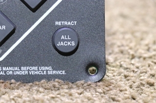 USED 10537D LCI ELECTRONIC LEVELING TOUCH PAD RV PARTS FOR SALE