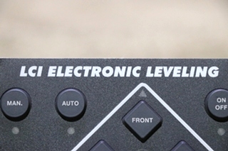USED 10537D LCI ELECTRONIC LEVELING TOUCH PAD RV PARTS FOR SALE