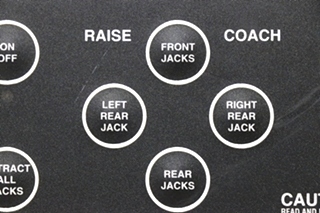 USED POWER GEAR 500731 LEVELING CONTROLS TOUCH PAD MOTORHOME PARTS FOR SALE