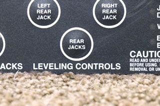 USED POWER GEAR 500731 LEVELING CONTROLS TOUCH PAD MOTORHOME PARTS FOR SALE