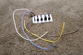 USED RVA JII LEVELING SYSTEM SWITCH PANEL RV/MOTORHOME PARTS FOR SALE