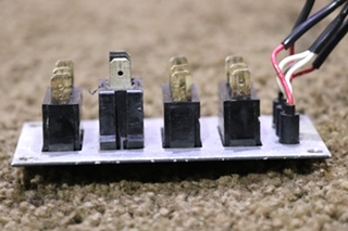 USED RVA JII LEVELING SYSTEM SWITCH PANEL RV/MOTORHOME PARTS FOR SALE