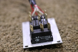 USED RVA JII LEVELING SYSTEM SWITCH PANEL RV/MOTORHOME PARTS FOR SALE