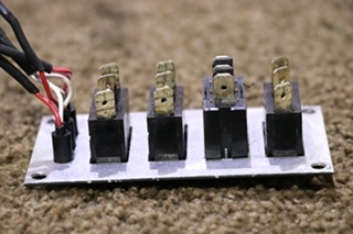 USED RVA JII LEVELING SYSTEM SWITCH PANEL RV/MOTORHOME PARTS FOR SALE