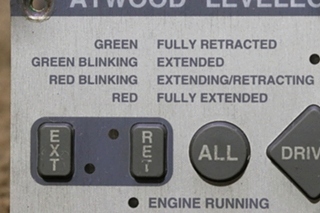 USED MOTORHOME ATWOOD 66273 LEVELEGS TOUCH PAD FOR SALE
