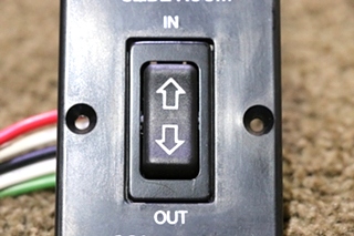 USED SLIDE ROOM IN / OUT SWITCH PANEL RV PARTS FOR SALE