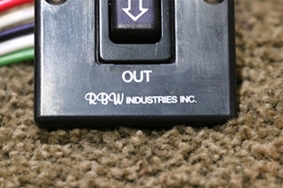 USED SLIDE ROOM IN / OUT SWITCH PANEL RV PARTS FOR SALE