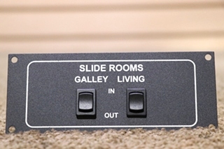 USED SLIDE ROOMS GALLEY / LIVING SWITCH PANEL RV/MOTORHOME PARTS FOR SALE