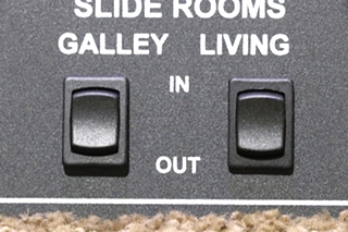 USED SLIDE ROOMS GALLEY / LIVING SWITCH PANEL RV/MOTORHOME PARTS FOR SALE