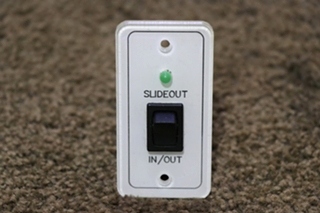 USED RV SLIDEOUT IN / OUT SWITCH PANEL FOR SALE