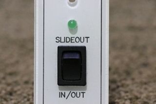 USED RV SLIDEOUT IN / OUT SWITCH PANEL FOR SALE