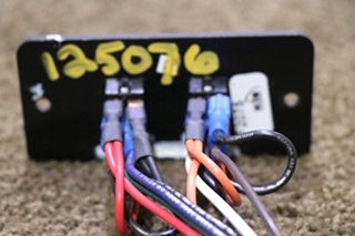 USED RV F2075 BATTERY DISCONNECT SWITCH PANEL FOR SALE