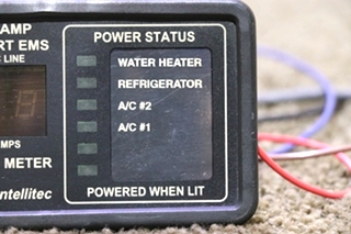 USED RV/MOTORHOME 50 AMP SMART EMS BY INTELLITEC DISPLAY PANEL FOR SALE