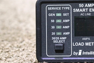 USED INTELLITEC 00-00903-150 50 AMP SMART EMS DISPLAY PANEL MOTORHOME PARTS FOR SALE