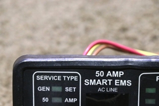 USED INTELLITEC 50 AMP SMART EMS DISPLAY PANEL 00-00903-150 RV/MOTORHOME PARTS FOR SALE