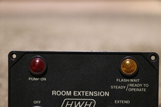 USED HWH ROOM EXTENSION KEY AND SWITCH PANEL MOTORHOME PARTS FOR SALE