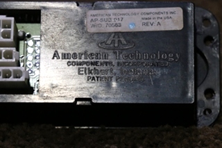 USED AMERICAN TECHNOLOGY TEMPERATURE & COMPASS DISPLAY PANEL AP-SUB-017 RV/MOTORHOME PARTS FOR SALE