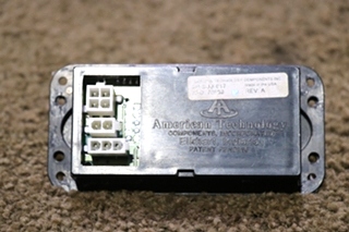 USED AMERICAN TECHNOLOGY TEMPERATURE & COMPASS DISPLAY PANEL AP-SUB-017 RV/MOTORHOME PARTS FOR SALE