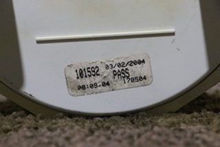 USED RV 101592 4 IN 1 FUEL / TEMP / OIL / TEMP DASH GAUGE FOR SALE