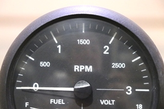 USED 6913-00061-01 FREIGHTLINER 3 IN 1 TACH / FUEL / VOLT DASH GAUGE RV PARTS FOR SALE