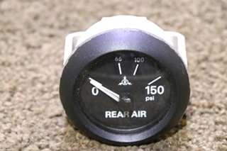 USED RV/MOTORHOME FREIGHTLINER REAR AIR DASH GAUGE 6913-00161-11 FOR SALE