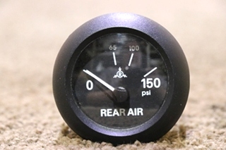 USED 6913-00161-11 FREIGHTLINER REAR AIR DASH GAUGE RV PARTS FOR SALE