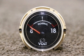 USED RV 75240400101 VOLT DASH GAUGE FOR SALE