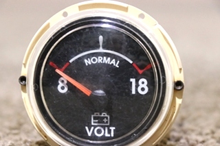 USED RV 75240400101 VOLT DASH GAUGE FOR SALE