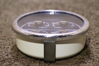 USED MOTORHOME SPARTAN 4 IN 1 00041345 VOLT / FUEL / FRONT / REAR DASH GAUGE FOR SALE