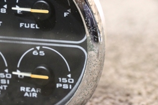 USED MOTORHOME SPARTAN 4 IN 1 00041345 VOLT / FUEL / FRONT / REAR DASH GAUGE FOR SALE