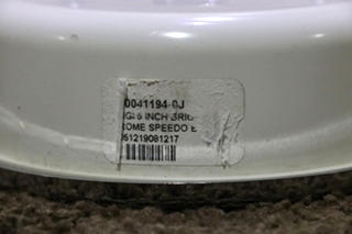 USED 00041194 SPARTAN SPEEDOMETER DASH GAUGE RV PARTS FOR SALE
