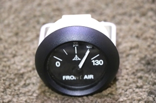 USED FREIGHTLINER 7570-10008-01 FRONT AIR DASH GAUGE MOTORHOME PARTS FOR SALE