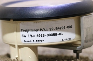 USED FREIGHTLINER SPEEDOMETER DASH GAUGE 7671-13001-01 RV/MOTORHOME PARTS FOR SALE