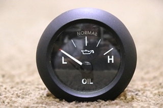 USED MOTORHOME FREIGHTLINER 6913-00049-01 OIL PRESS DASH GAUGE FOR SALE