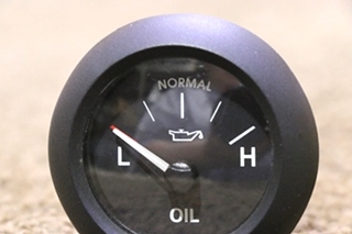 USED MOTORHOME FREIGHTLINER 6913-00049-01 OIL PRESS DASH GAUGE FOR SALE