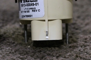USED MOTORHOME FREIGHTLINER 6913-00049-01 OIL PRESS DASH GAUGE FOR SALE