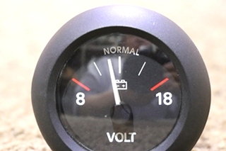 USED 6913-00051-01 FREIGHTLINER VOLT DASH GAUGE RV PARTS FOR SALE