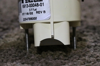 USED FREIGHTLINER 6913-00048-01 FUEL DASH GAUGE MOTORHOME PARTS FOR SALE