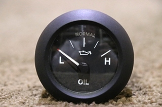 USED 6913-00049-01 FREIGHTLINER OIL PRESS DASH GAUGE RV PARTS FOR SALE