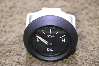 USED 6913-00049-01 FREIGHTLINER OIL PRESS DASH GAUGE RV PARTS FOR SALE