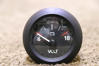 USED FREIGHTLINER 6913-00051-01 VOLT DASH GAUGE MOTORHOME PARTS FOR SALE