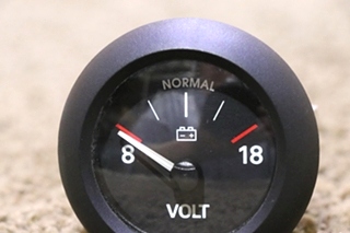 USED FREIGHTLINER 6913-00051-01 VOLT DASH GAUGE MOTORHOME PARTS FOR SALE